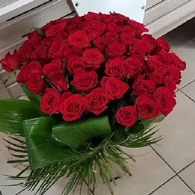 41 Red Roses Bouquet