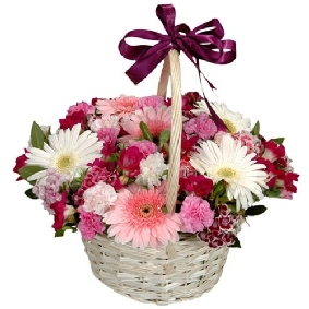 Seasonal Flowers Basket